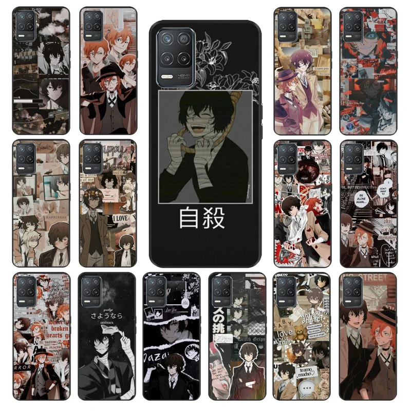 

Bungou Stray Dogs Phone Case for OPPO Realme GT 2 Pro X2 Pro XT C25S 8 7 6 Pro 6i GT Master C3 C21 C21Y C11 X3 SuperZoom
