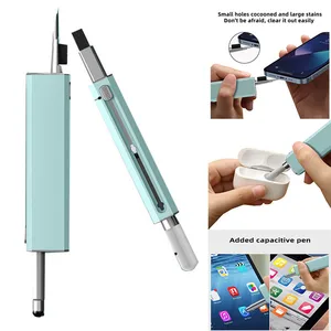 Kjoew Cleaner Kit for Airpods Pro 1 2 earbuds Cleaning Pen Brush Sticking for Airpods Pro 3 2 1 Earbuds Bluetooth Cleaning Tools
