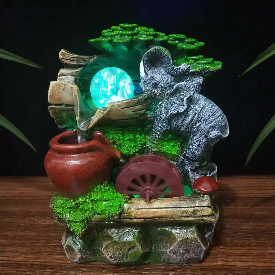 Настольный фонтан для дома маленькая каскадная Гора Каскадный Водопад стола с