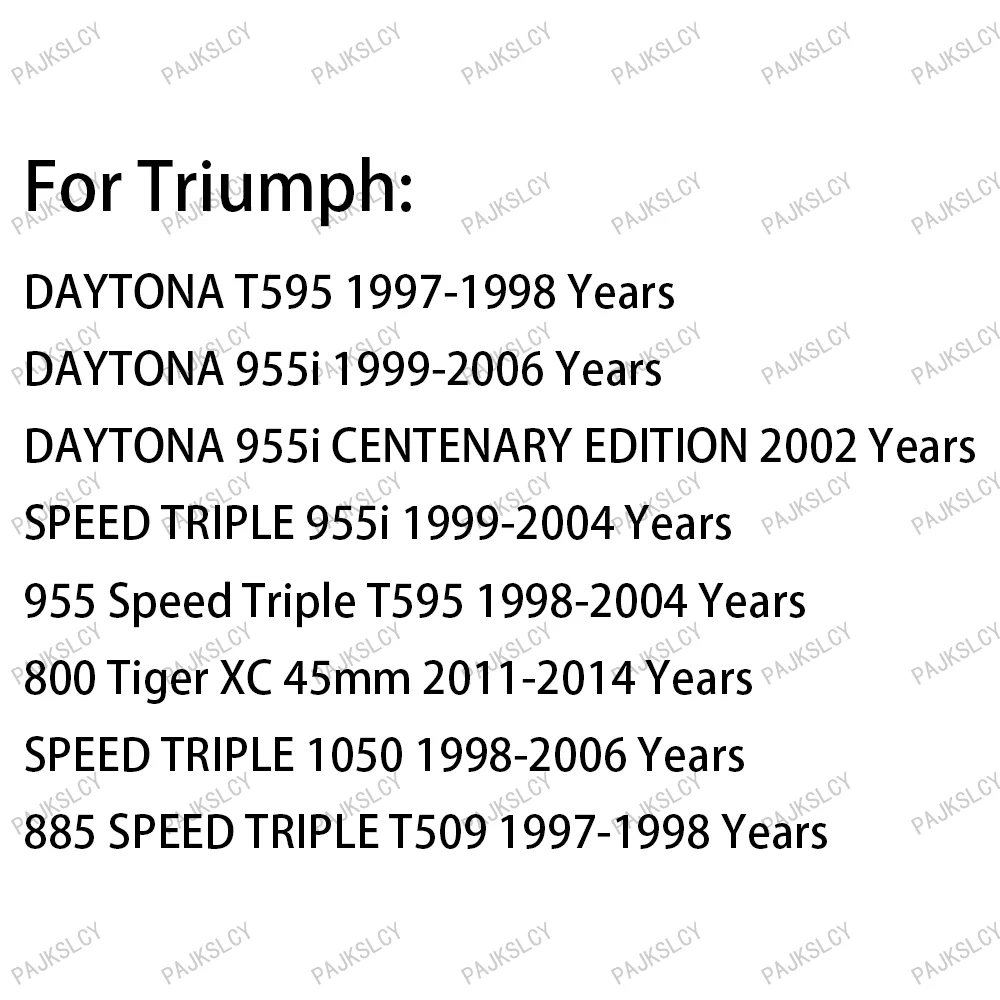 45x57x11 сальник передней вилки и пылезащитный чехол для Triumph DAYTONA Speed Triple T595 955i 885 T509