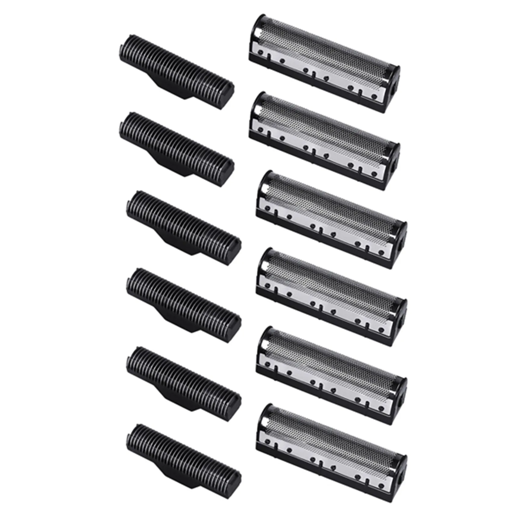 

3Set Clipper Blade for Kemei Km-1102 Clipper Electric Shaver Parts Net Silver