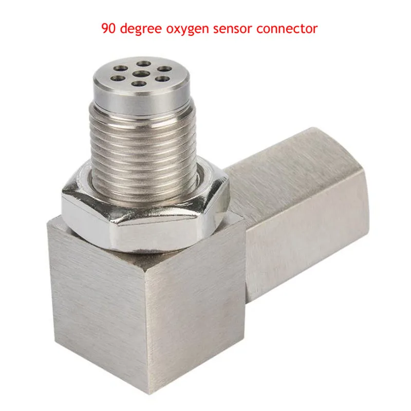 

Auto Parts 90 Degree Oxygen Sensor Adapter Extension Connector M18*1.5 Oxygen Sensor Connector