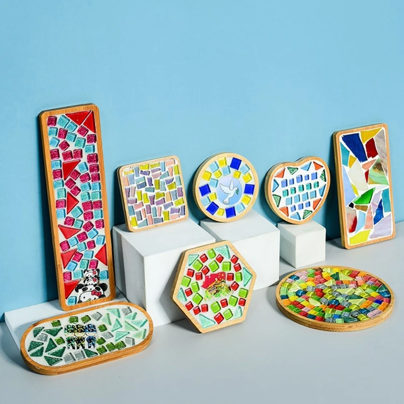 

Bamboo Cup Coaster Placemat Countertop Bottle Organizer Holder Tray for Home Kitchen Diningh Room Table Decoration Supplies