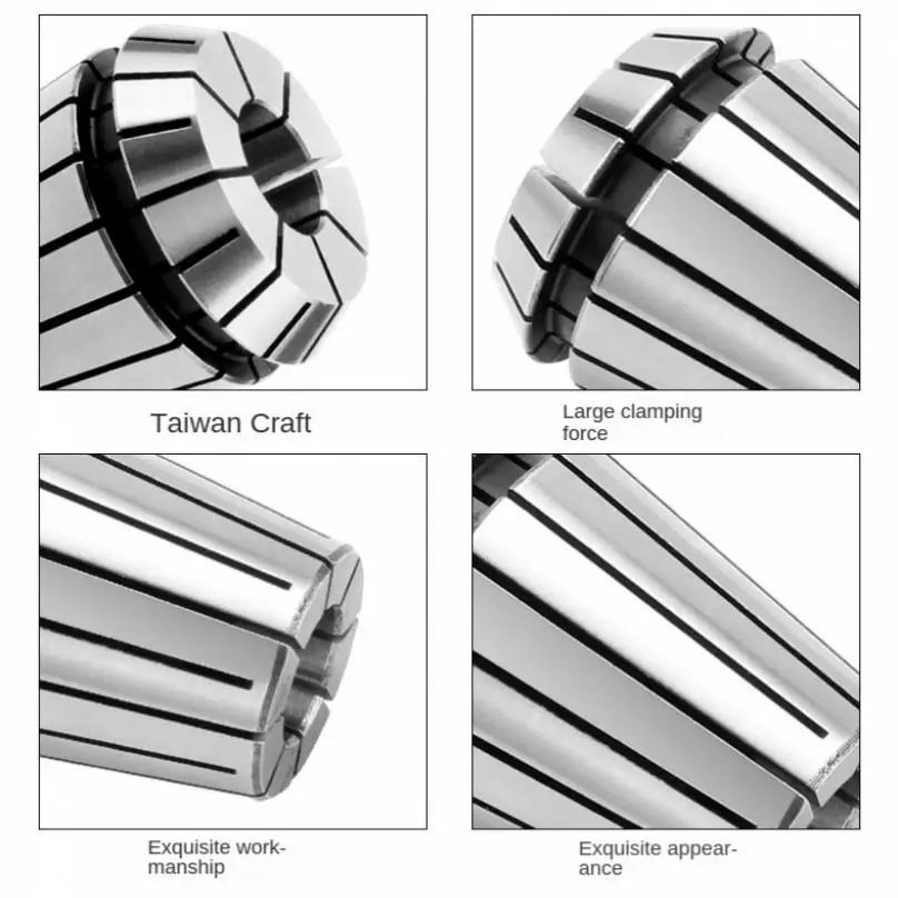 

65 Manganese Steel AA High Precision ER40 Collet for CNC Engraving Machine