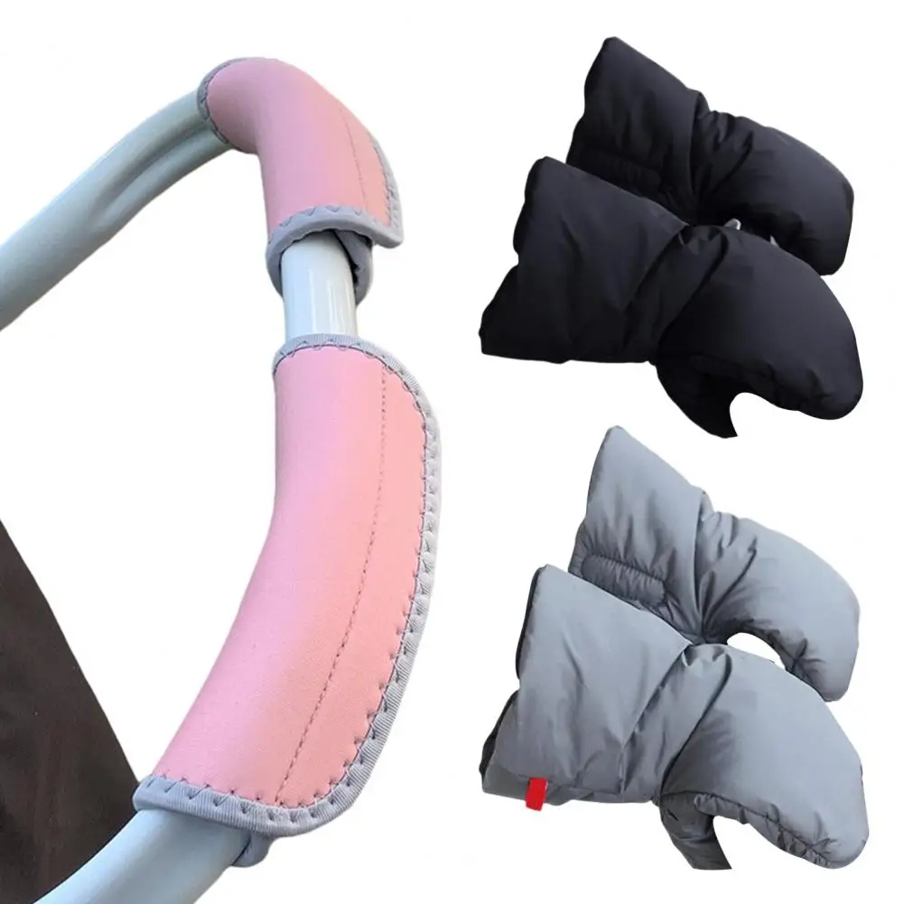 

Winter Gloves 1 Pair Convenient Wide Application Wear-resistant Winter Stroller Hand Warm Gloves for Lady