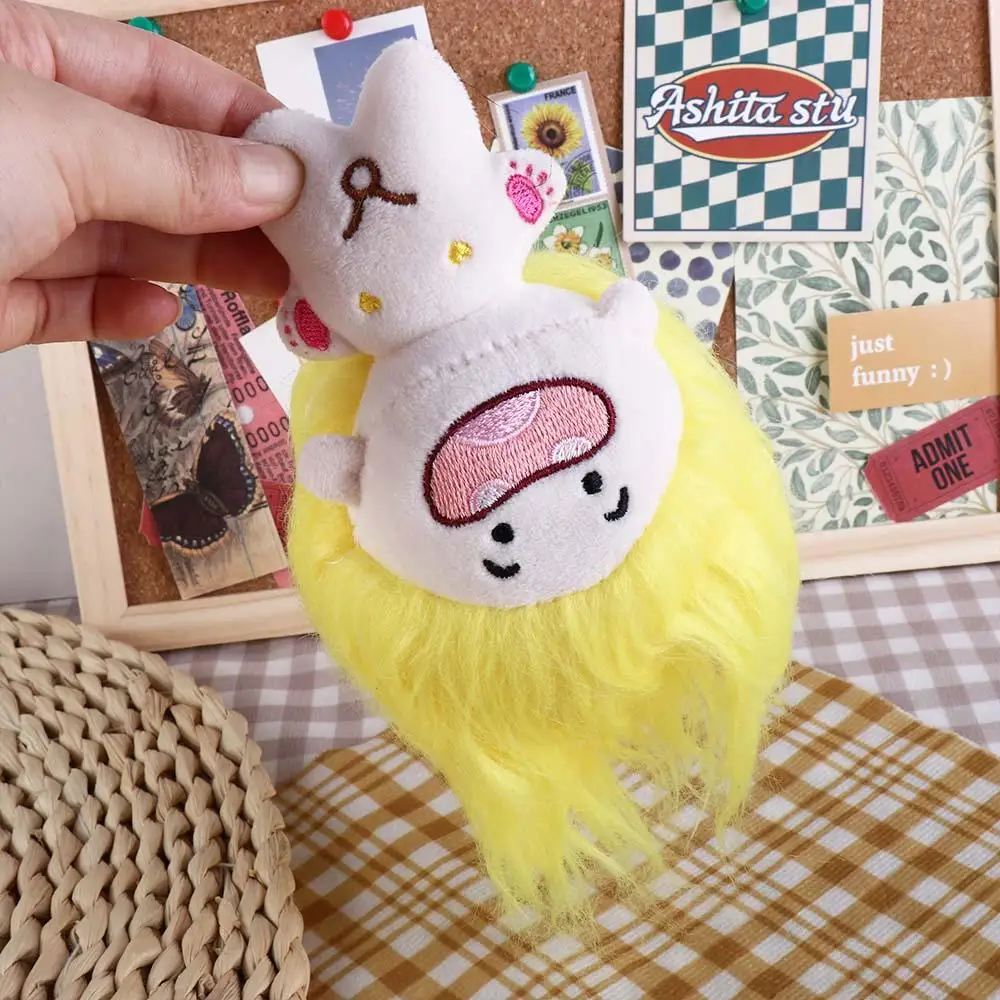 Gifts Fried Hair Missing Teeth Doll Toothless Cotton Plush Dolls Keyring 12 Constellations Diy Hairstyle Baby