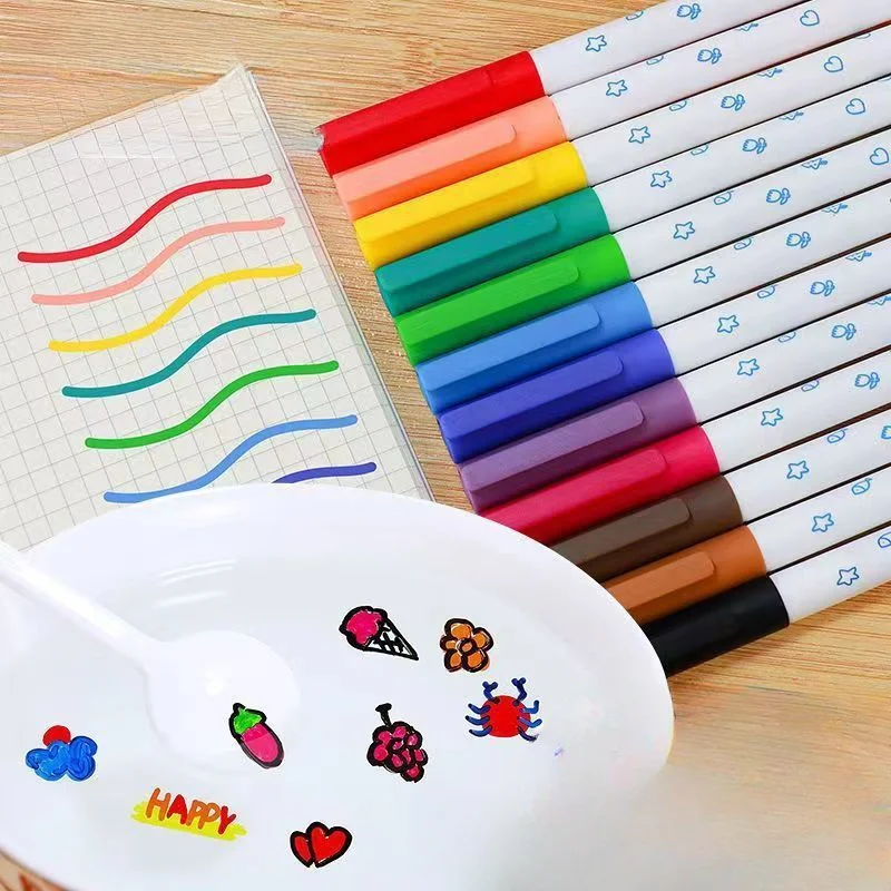 

Whiteboard Markers Floating Ink Pen Doodle Water Pens Magical Water Painting Pen Montessori Early Education Toy Art Supplies