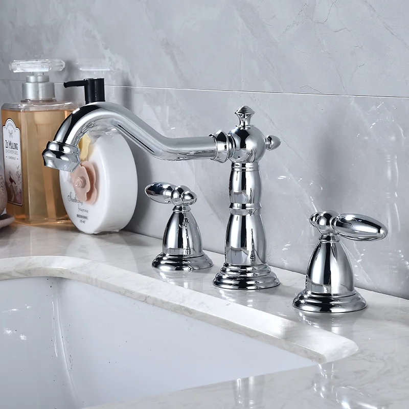 Смеситель для раковины DUTRIEUX латунный палубный