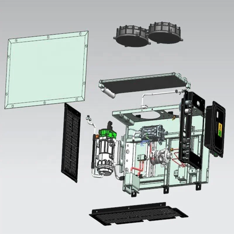 Brogen 5 кВт 8 EV Bus Truck Независимая батарея Система теплового управления охлаждения с