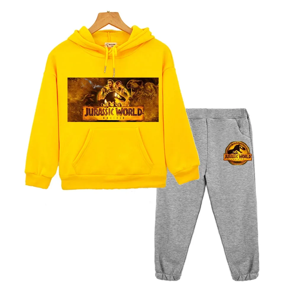 MINISO Флисовый Пуловер с капюшоном принтом динозавров