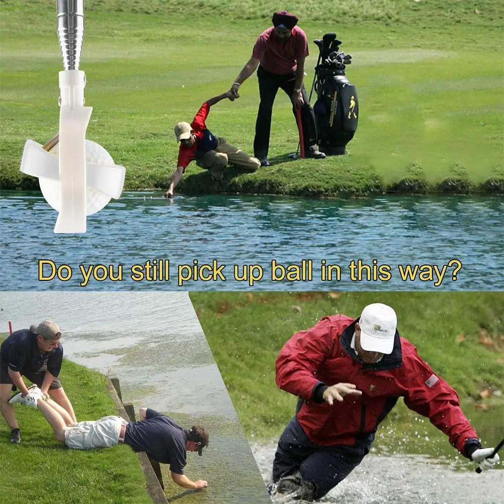 

Golfbal Retriever Telescopische Golfbal Extandable Accessories Training Outdoor Automatische Picker Draagbare Gereedschap S N0e4