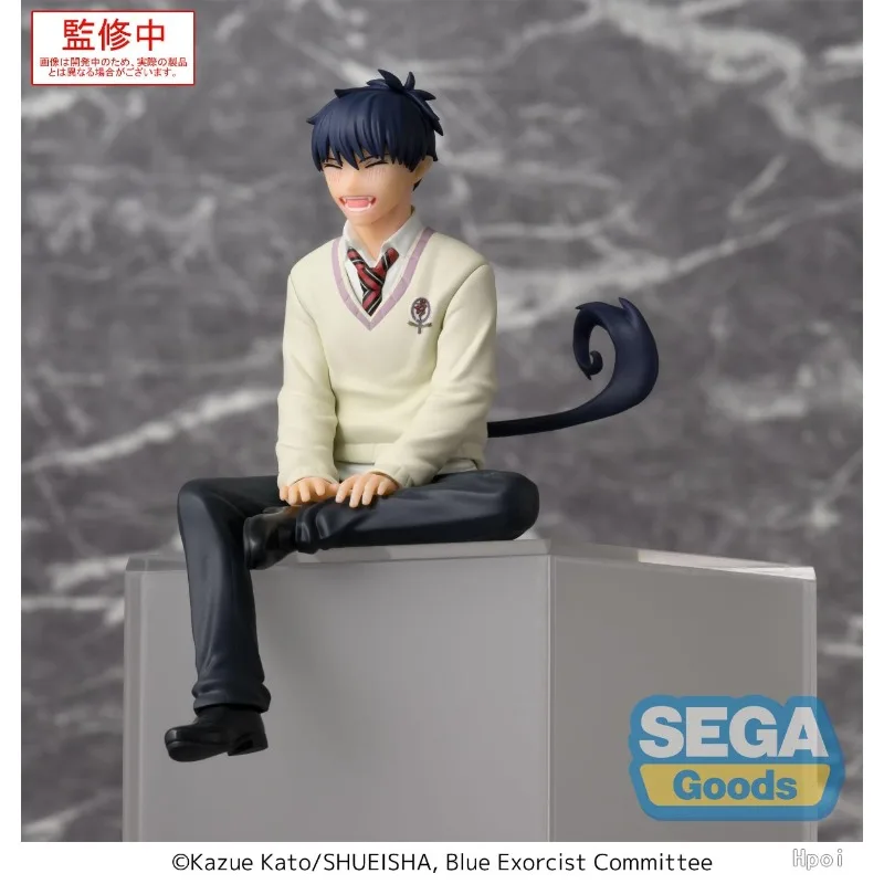 Фото В наличии: Оригинальная фигурка SEGA PM Chokonose Blue Exorcist Shimane Keimei Society Edition — Окумура Рин (аниме-фигурка) №4