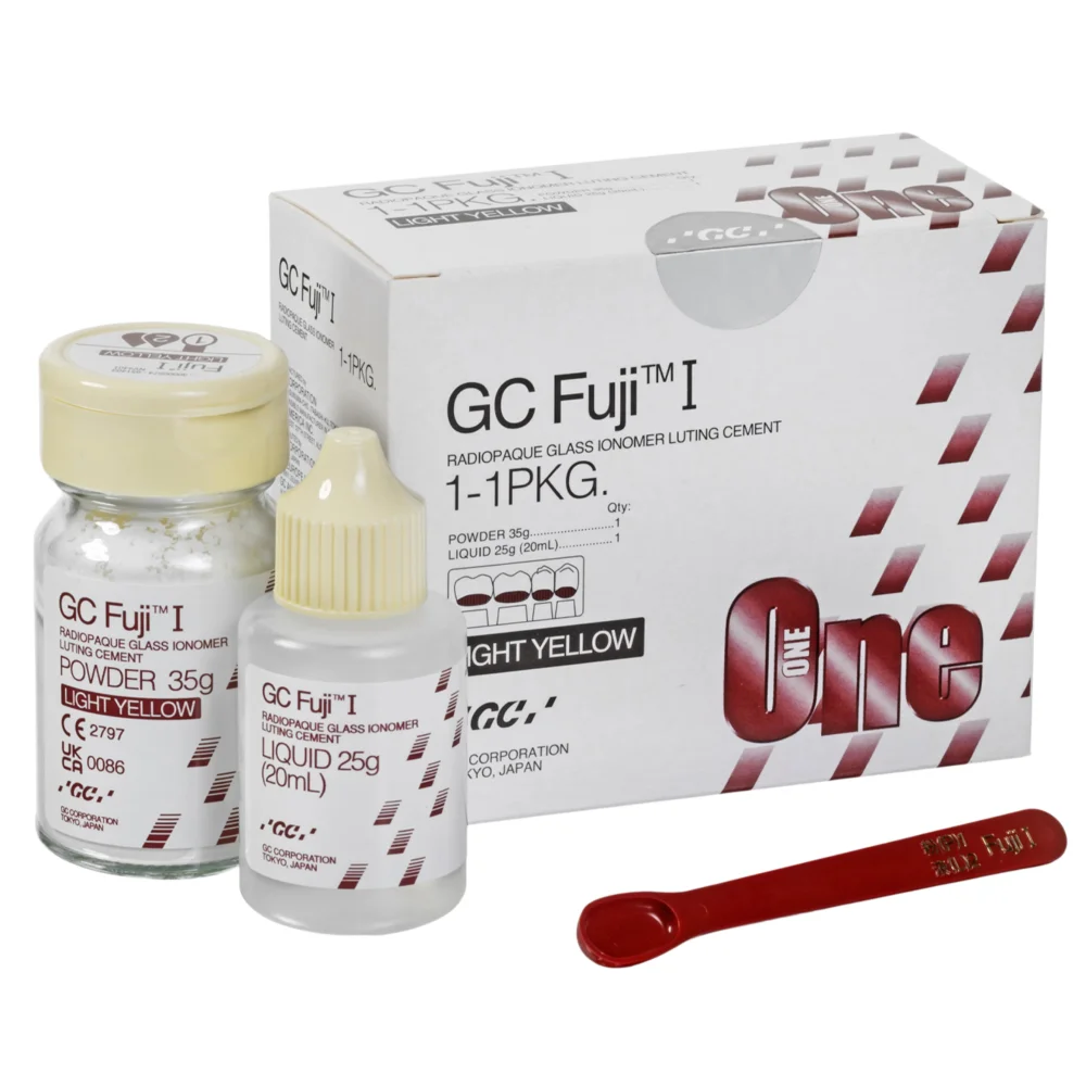 Фото Стоматологический стеклоиономерный цемент GC Fuji 1/9/mini 1, стеклоиономерный водный коллоид для зубных коронок и мостов, постоянный адгезивный клей №3