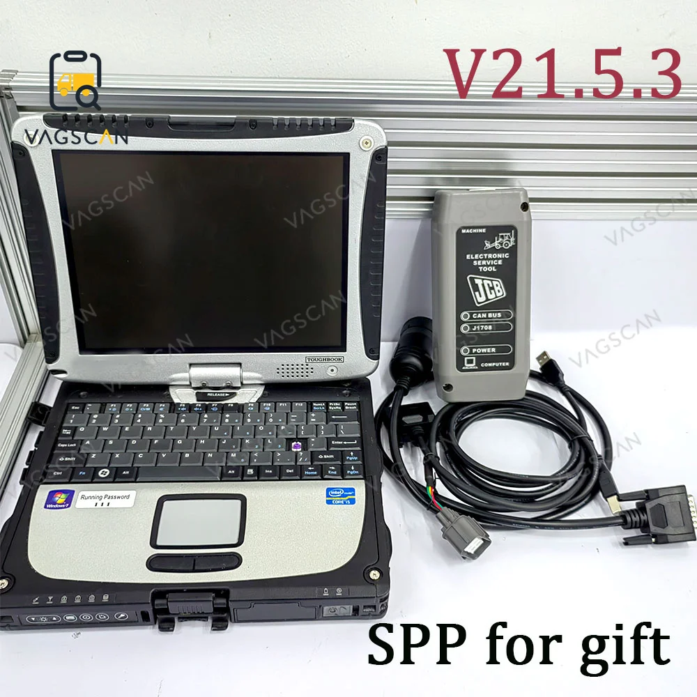 Для диагностического инструмента JCB, полный электронный сервисный инструмент (для) JCB Master, тяжелый грузовик для SPP 2023 V21.5.3/1.73.3