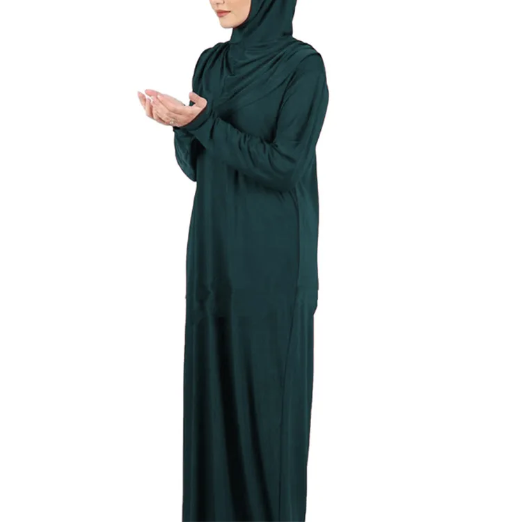 Женское мусульманское платье-абайя, мешковатое однотонное Длинное Макси-кафтан, макси-халат, женское платье оверсайз, кафтан, женское плать...