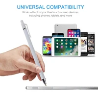 stylus capacitive universal stylus pen smartphone pen for android ios dual soft nibs touch screen for smart phonetabletlaptop