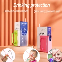 drinking toy for kids baby cup holder practical learning self helper drink juice milk box helpful avoid getting clothes dirty
