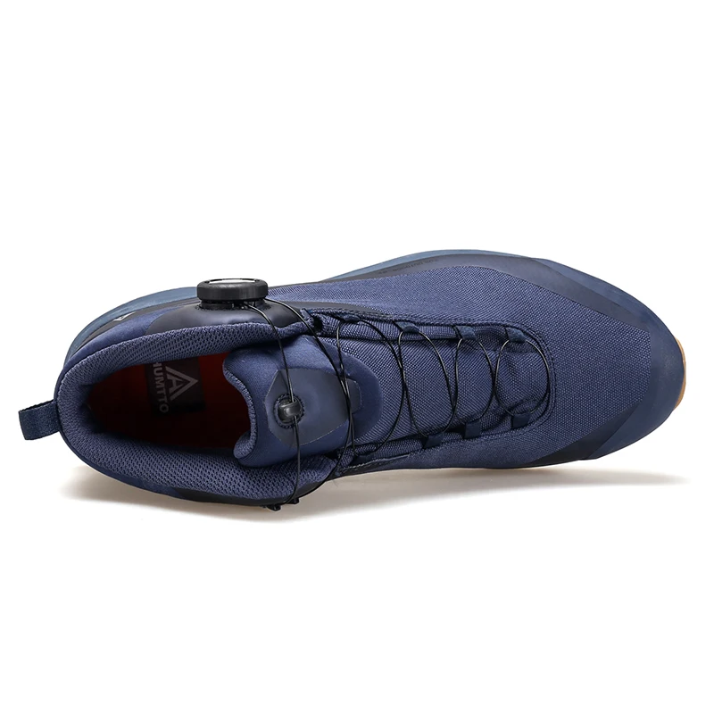 HUMTTO New Man Trail Running Shoes Luxury Designer Men's Breathable Sport Mens Tennis Trainers Waterproof Black Sneakers for Men