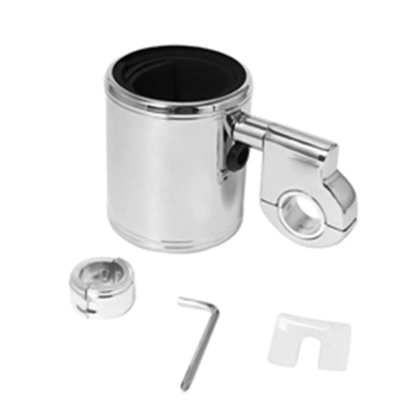 

Универсальный Регулируемый держатель для напитков, металлический мотоциклетный держатель-органайзер на руль, легко устанавливается