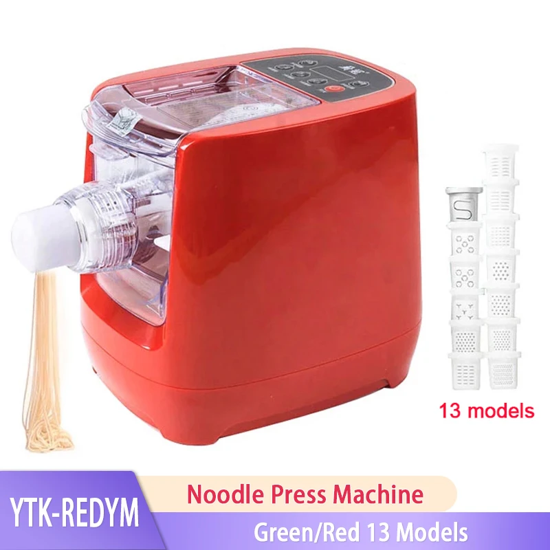 

Automatic Noodle Press Machine Pasta Maker Vegetable Multifunctional Dumpling Spaghetti Cutter Noodles Blender Dough Machine