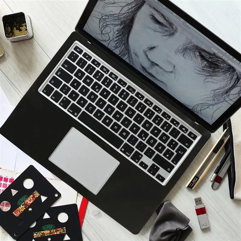 

Palm Rest Film Compatible for Microsoft Surface Laptop 2 Palm Rest Decal