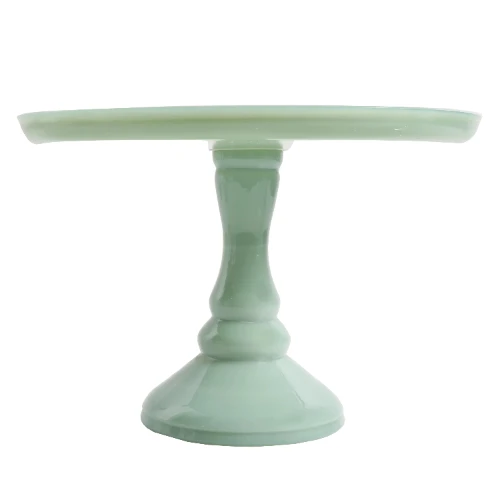 

Timeless Beauty 10-Inch Cake Stand with Glass Cover, Mint Green