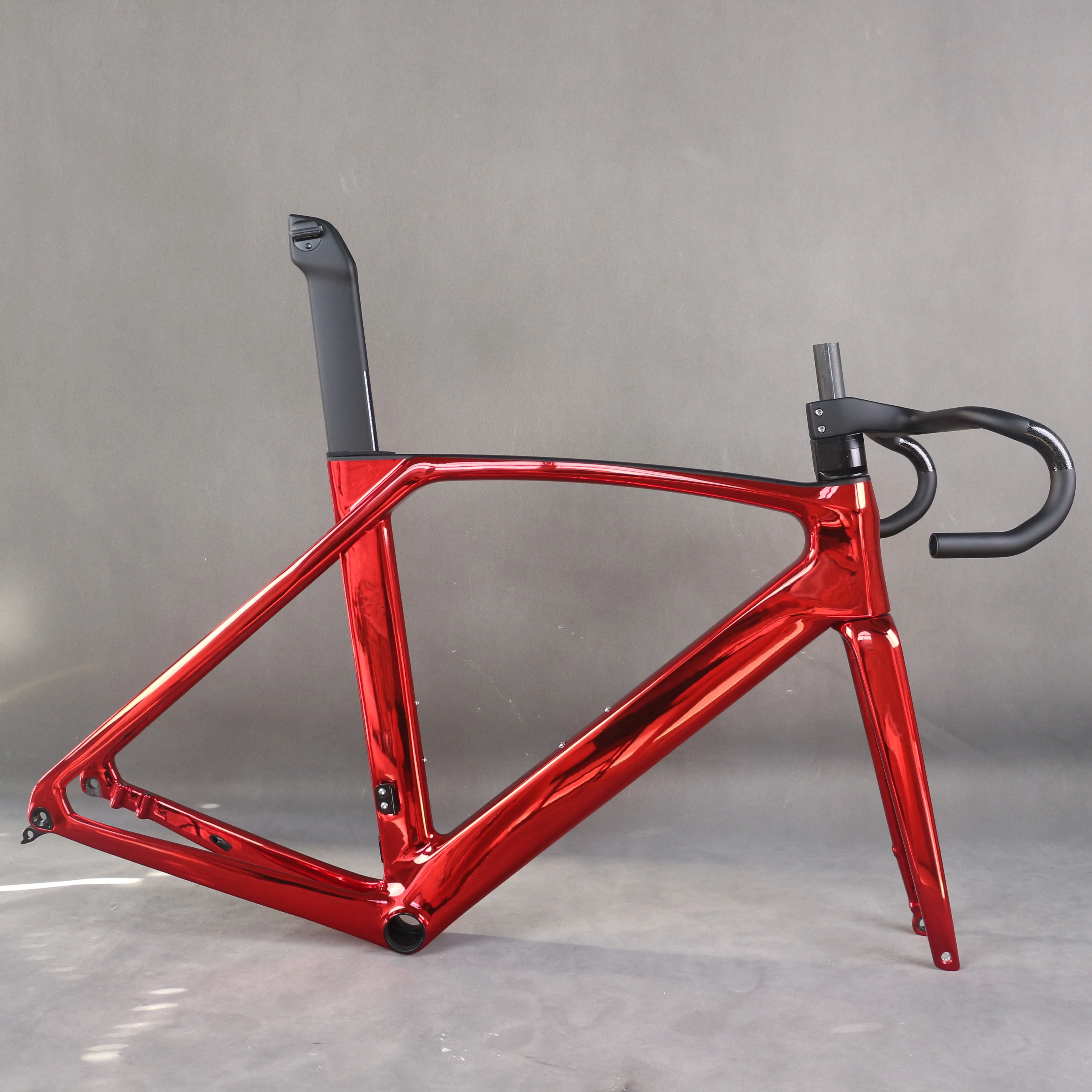 Гальванический цвет диск карбоновая дорожная рама велосипедные рамы T1000 EPS