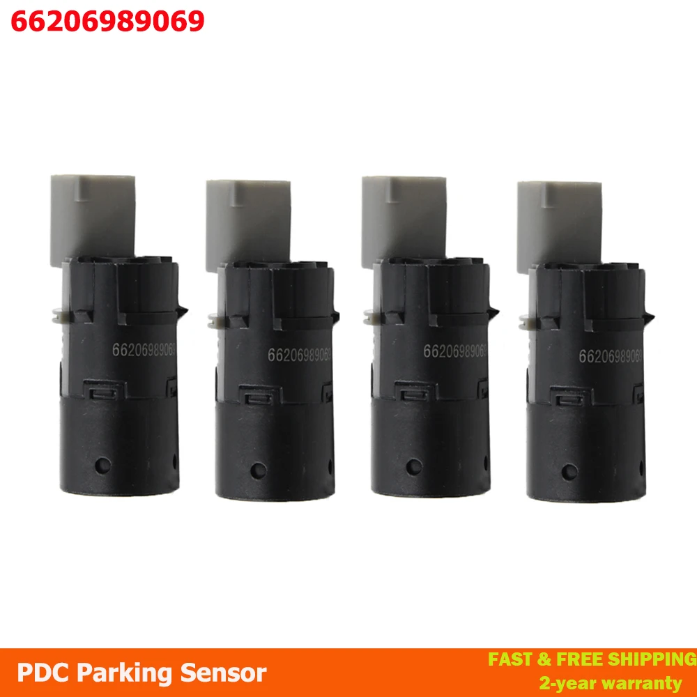 

4Pcs Parktronic Front Rear PDC Distance Control Parking Sensor for BMW 5 X3 X5 E39 E53 E83 662069890680 66206989069 66200309540