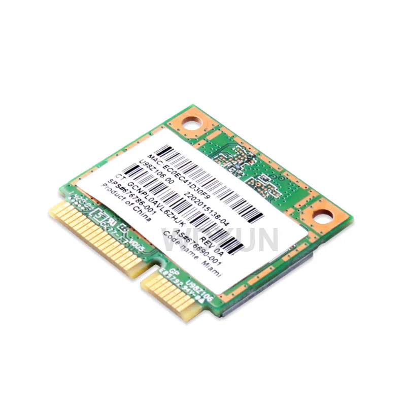 Карта Atheros AR5B22 AR9462 802.11a/b/g/n 2 4G/5G Wifi Bluetooth 4 0 для HP sps 676786-001 4540s 4445s 4340s 4740s 2170 s 9470 p m |