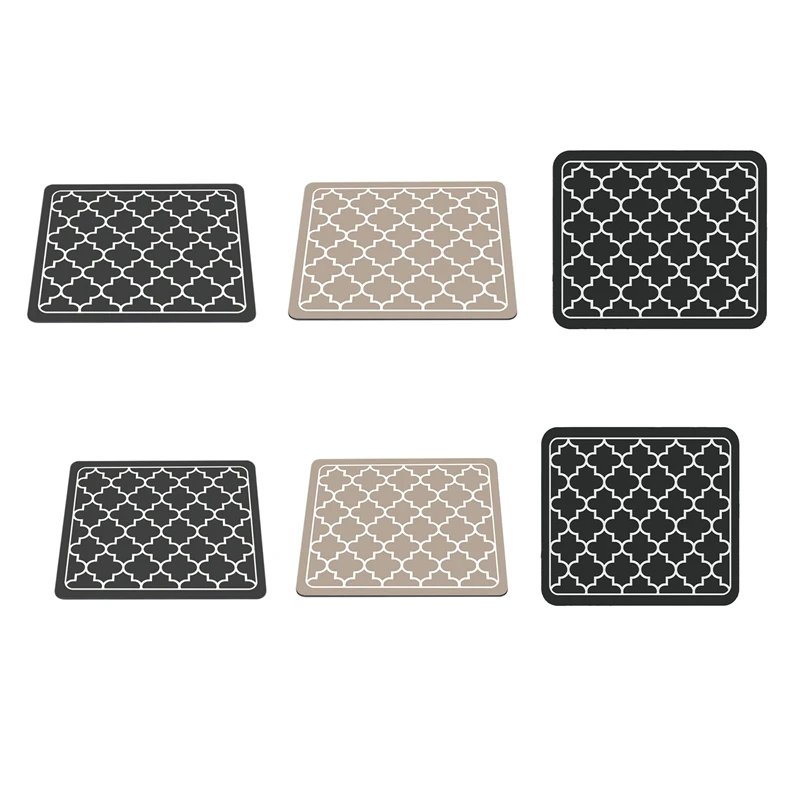 Коврик для кофе впитывающий коврик сушки посуды кухонной стойки аксессуары