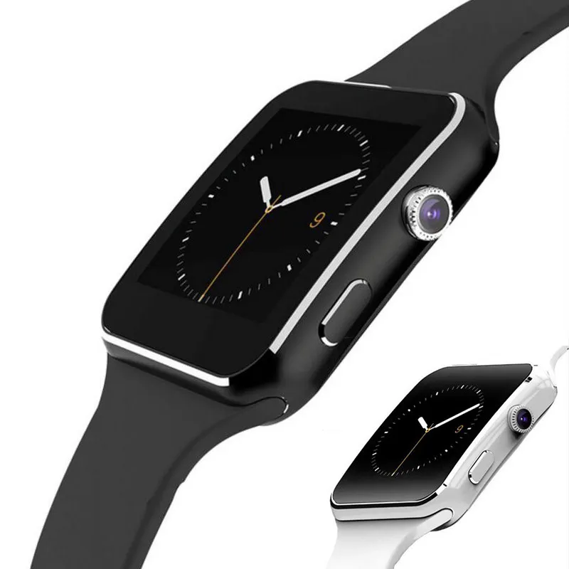 

New X6 Smart Watch with Camera Touch Screen Support SIM TF Card Bluetooth men Smartwatch for iPhone Xiaomi Android Phone mi 2023
