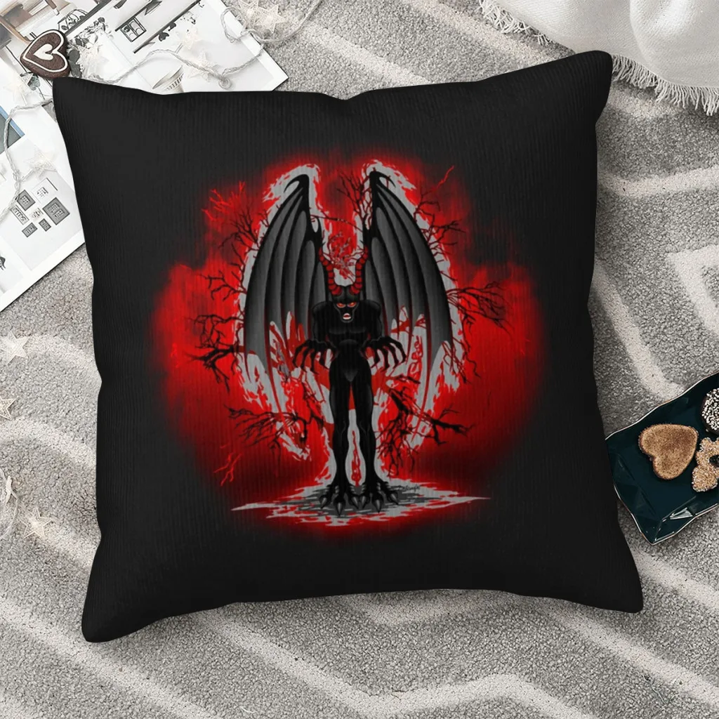 

Evil Demon Spirit Cojines Bloody Hell Throw Pillow Case Cushion Covers Home Sofa Chair Decorative Backpack