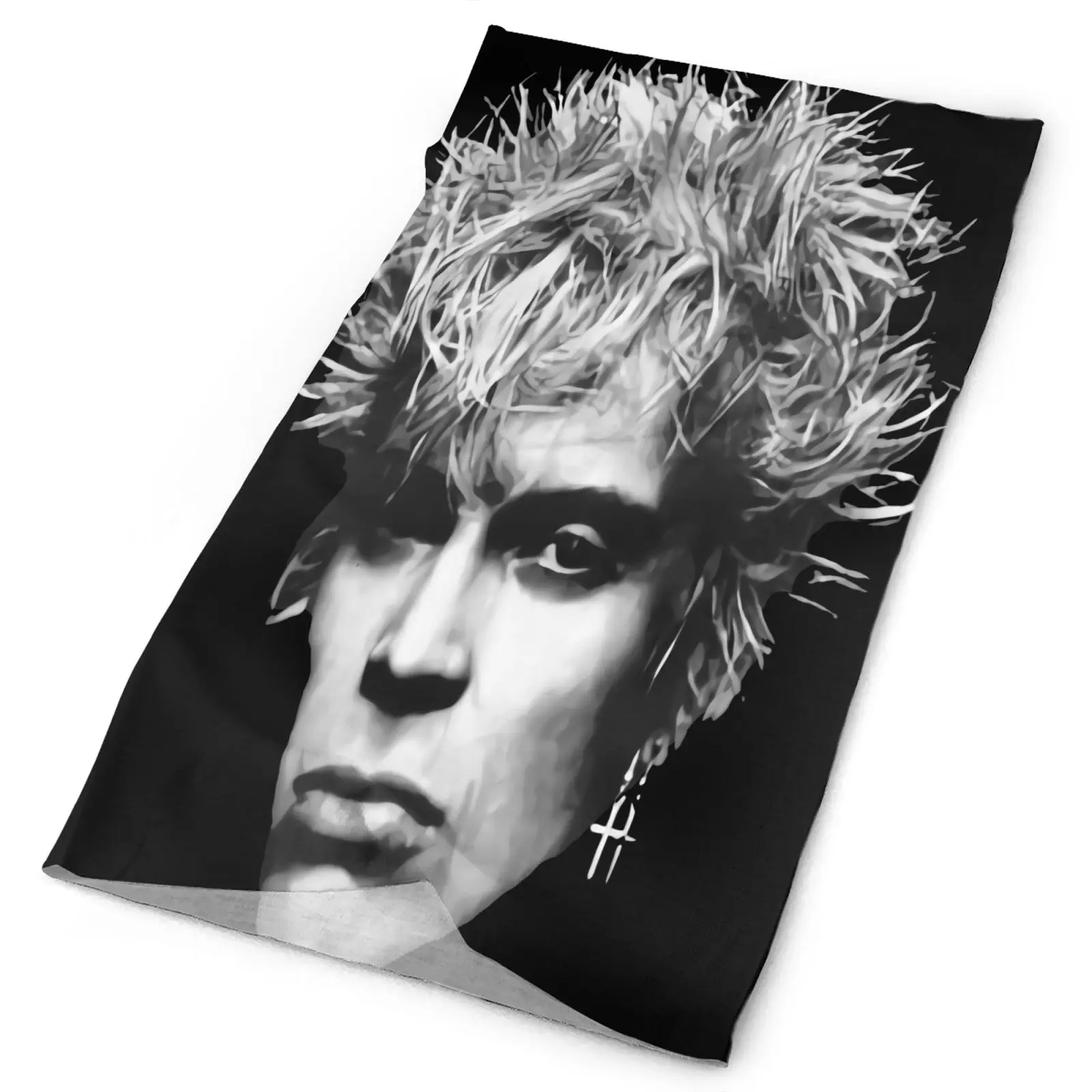 

Billy Idol Photo Hard Singer Songwriter Men's Bandana Helmet Ski Running Accessories Bandana Winter Bandana Helmet Ski Shemagh