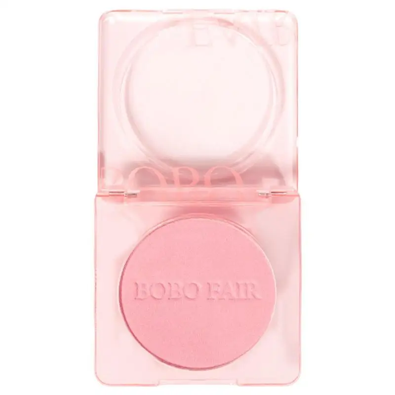 

Single Blushs Palette Face Cream Concealer Foundation Powder Waterproof Lasting Face Rouge Powder Natural Peach Blusher Rouge