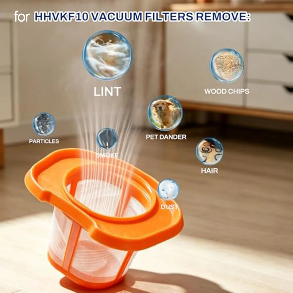 Фото 1 комплект фильтров HHVKF10, совместимый с Black And Decker, для моделей Dustbuster, фильтр для беспроводного ручного пылесоса №5