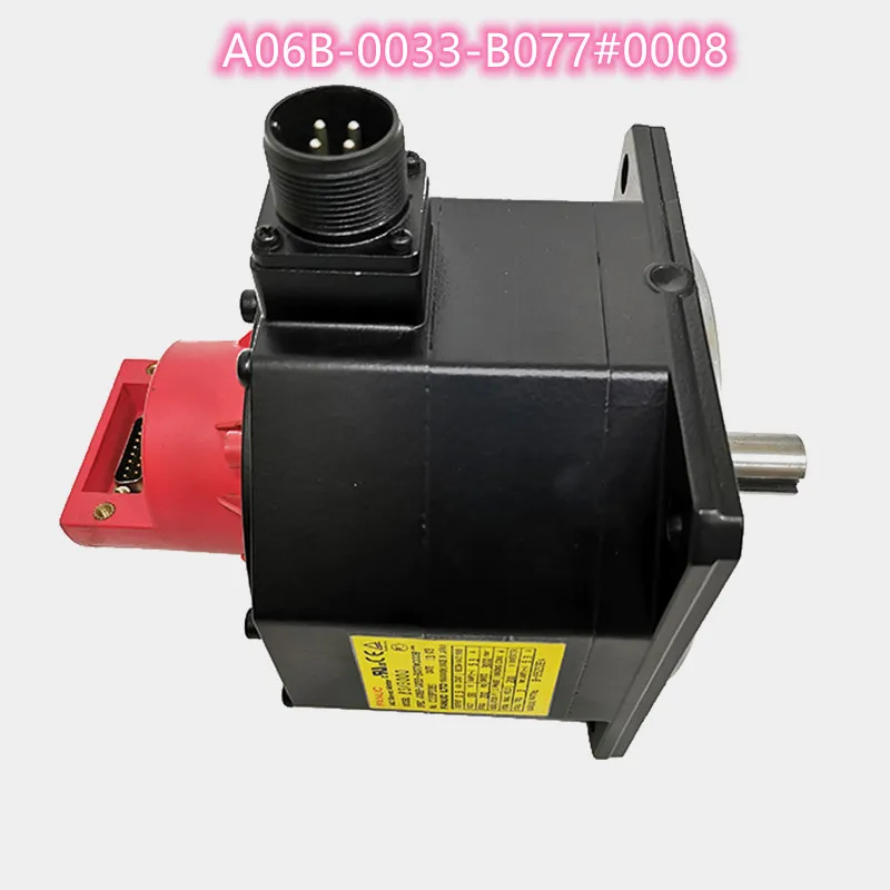 

Second-hand A06B-0033-B077 #0008 Fanuc AC Servo Motor Tested Ok For CNC Machine