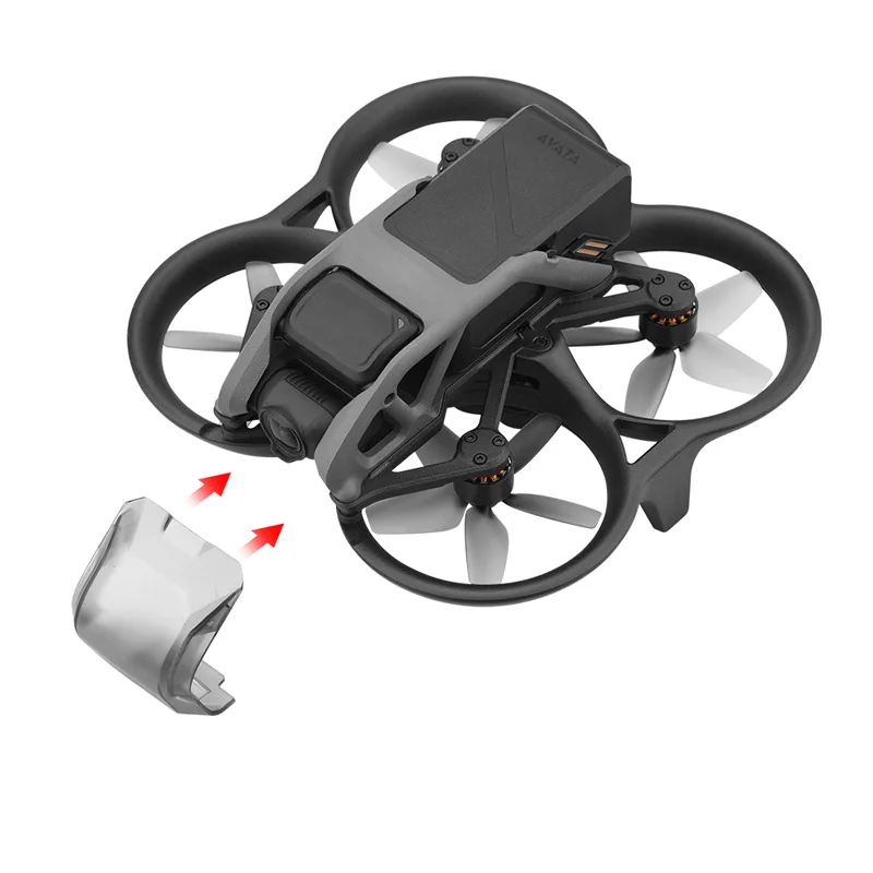 

For DJI Avata Drone Lens Protection Cover Aircraft Protection Cover Pan Head Fixing Clip Accessories