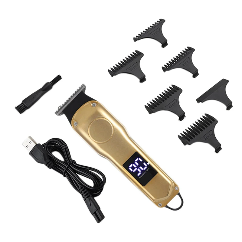 

Men's Electric Hair Clipper Cordless Clippers Cutter Adults & Kids Razors Professional Trimmers With Guide Comb