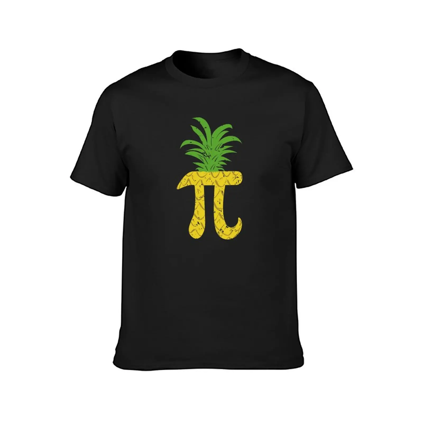 Фото Футболка Pi Number Pinapple для шуток, день Pi, великолепные тяжелые мужские футболки funnys №2