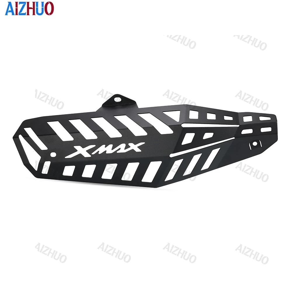 Для мотоцикла YAMAHA XMAX300 X MAX 300 2025-2026-2027: Защитный кожух выхлопной трубы, термозащитный экран, декоративная накладка (art.: 3920dac360690) - 3920dac360690