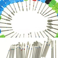 36 type diamond nail drill bits electric manicure burr milling cutter manicure and pedicure rotary nail files nail art tools