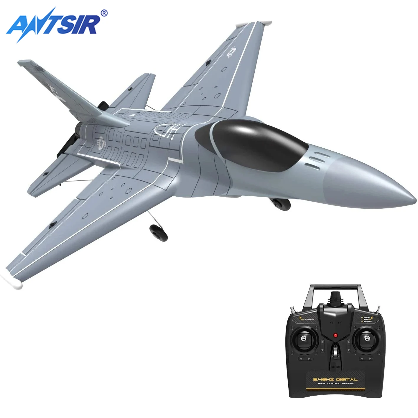Радиоуправляемый самолет F16 Falcon 265 мм охват крыльев EPP 2 4 г 6-осевой с одной кнопкой