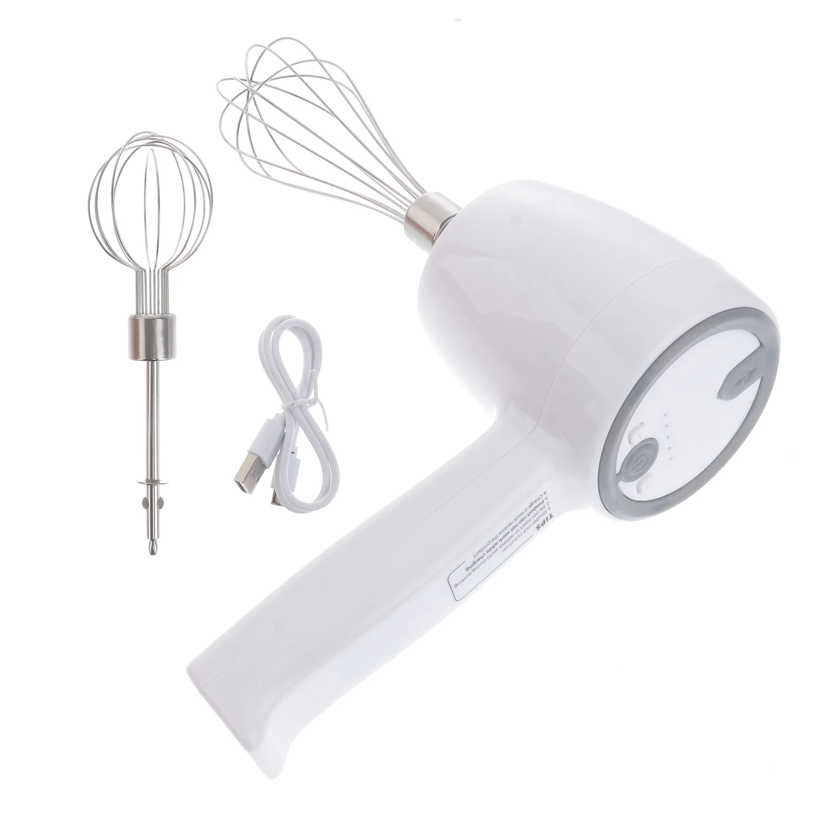 

1pc Portable Kitchen Blender Hand Mixer Beaters Wireless Blender Egg Whites Mixer Cooking Tool