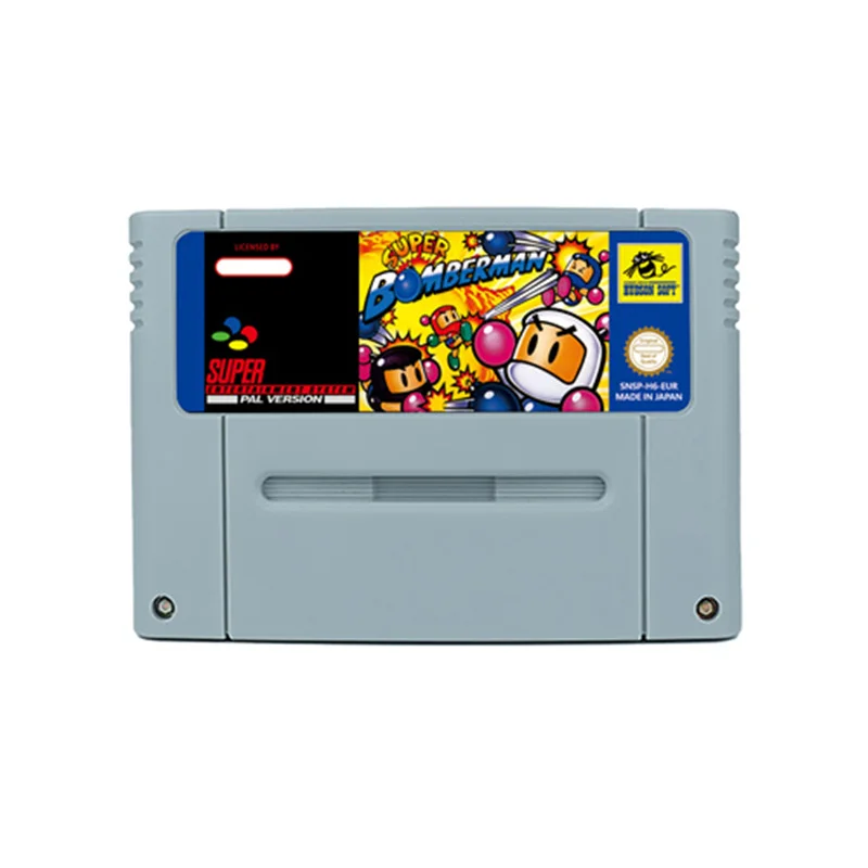 

Super Bomberman 1 2 3 4 5 RPG Game for SNES EUR version 16 Bit