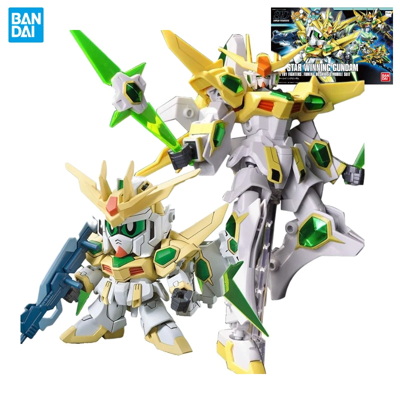 

Bandai Gundam Assembled Model SDBF030 BB Warrior Q Version Star Winning Star Triumph Gundam Hand-made Anime Peripheral Toys