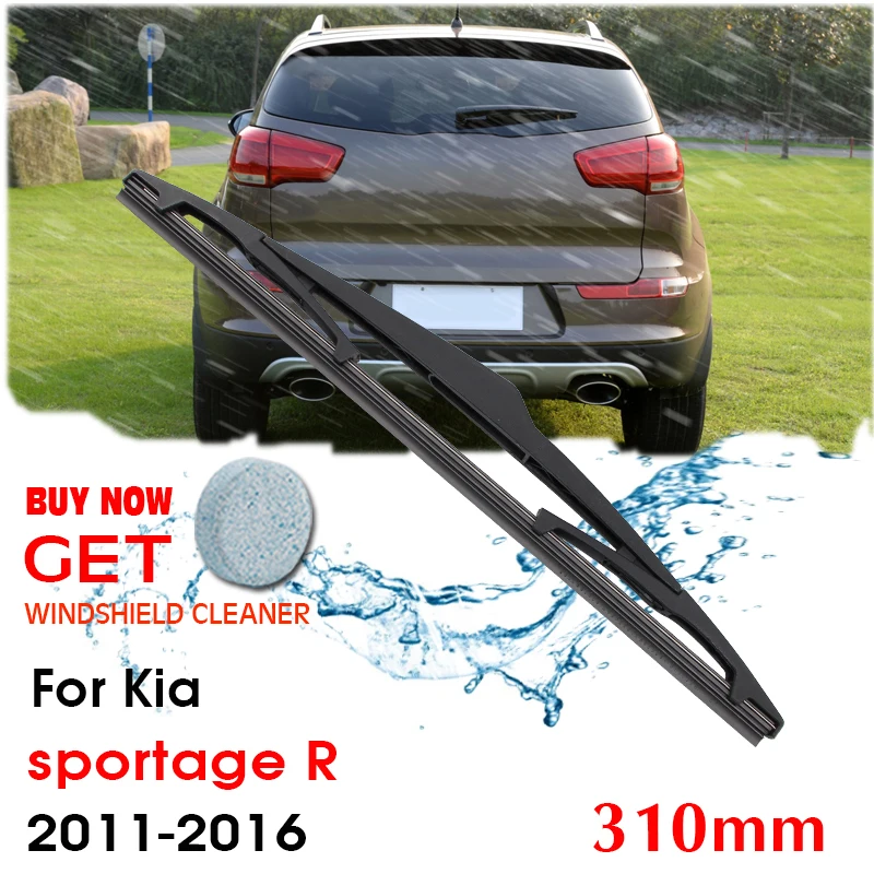 

Car Wiper Blade Rear Back Window Windscreen Windshield Wipers For Kia sportage R Hatchback 310 mm 2011-2016 Auto Accessories