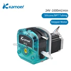 Перистальтический Насос Kamoer KKTS с шаговым двигателем, аппарат для фасовки перистальтического насоса с высоким потоком жидкости (с одной головкой)