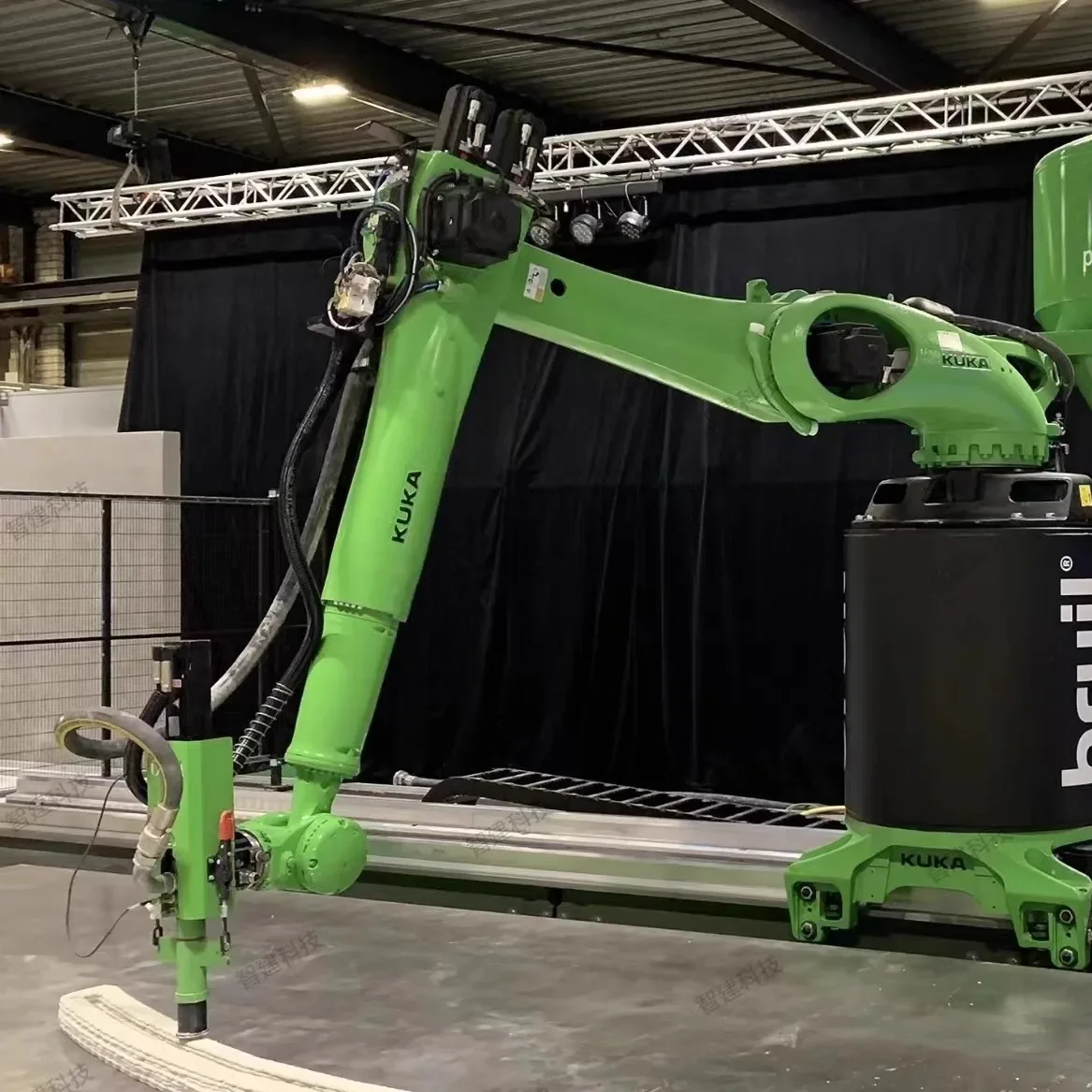 Concrete 3D printing cement mortar granular material ABS plastic PLA clay