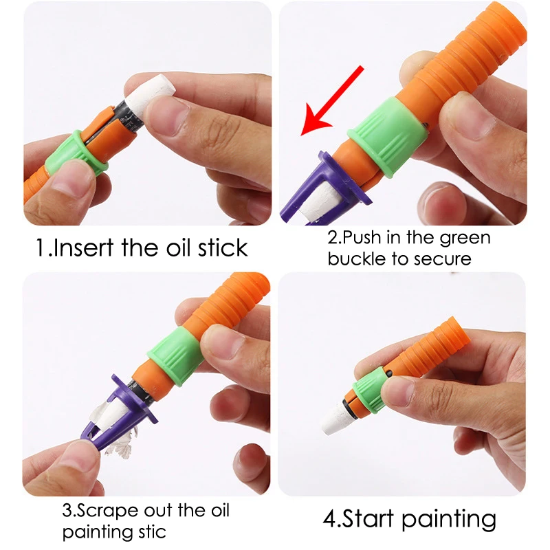 Sharpener Multi-function Crayon Pen Cap Receiver Oil Pastel Extension Extender