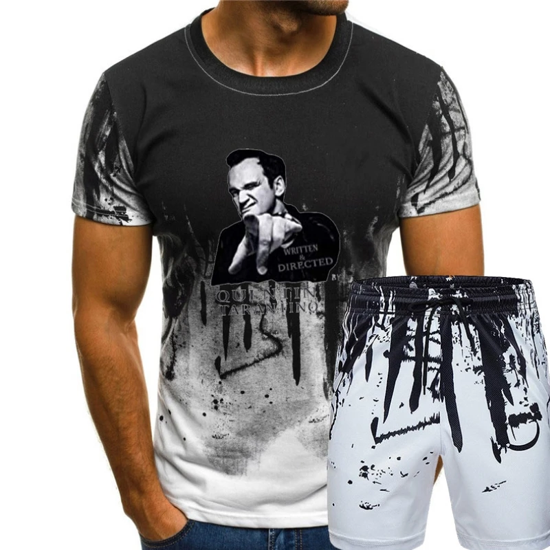 

Футболка Черная для мужчин, женщин и девушек, с надписью Квентин Тарантино, режиссером культового фильма, винтажный подарок, унисекс (1)